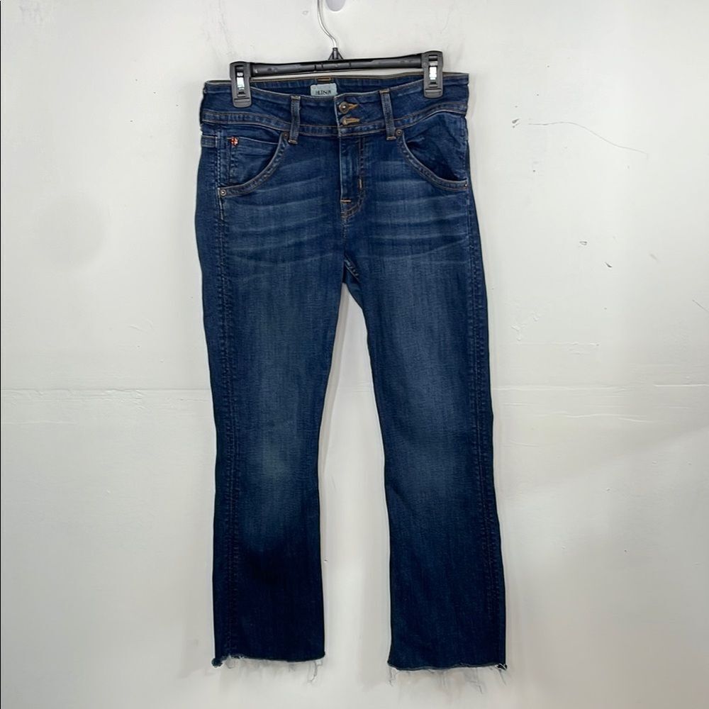Hudson Jeans Midrise Signature Bootcut Denim Size 28 Dark Wash